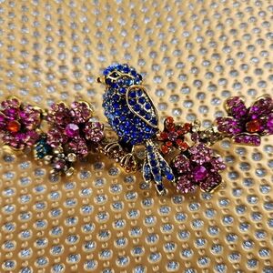 High Fashion Bluebell's garden Brooch pin 4 x 1.5 inch